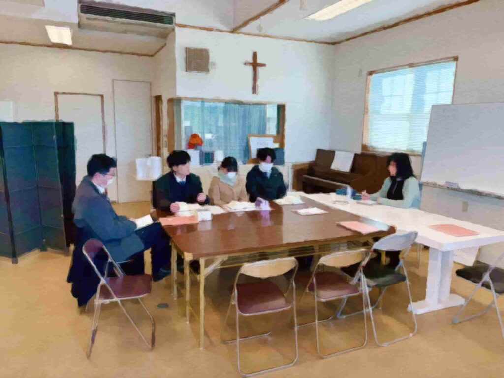 教会学校(CS) 中高青年のクラス